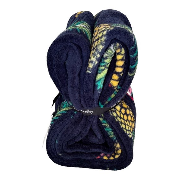 Vera Bradley Toucan Party Plush Throw Blanket - Picture 3 of 5